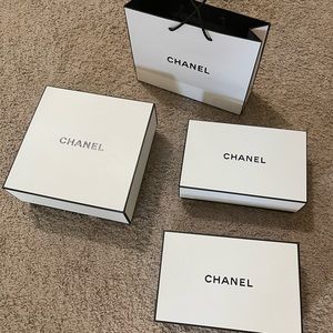 Chanel Gift boxes. Price for 1. Good for accessories, wallet, makeup.